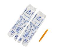 GARVALON Cotton Acupoint Massage Socks for Adults Seamless Comfortable Fit Breathable Practical Footwear for Sports and Daily Wear Elastic Healthy Fabric Socks with Foot Massage Function