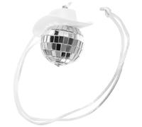GARVALON Cowboy Hat Charm Car Accessories Car Mirror Hanging Accessories Disco Ball for Disco Ball Hanging Charms for Rear View Mirror Stuff Pp