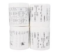 GARVALON Creative 4pcs Printed Toilet Tissue Set High School Chemical and Physics Formulas, Soft 2-Ply Restroom Tissue for Home and Hotel Use