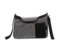 GARVALON Cross Body Diaper Bag Stroller Organizer Strap Versatile Storage for Essentials Easy to Install Stroller Accessories for Parents The Go