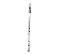 GARVALON D Key Soprano Recorder for Lightweight Metal Flute Musical Instrument Beginner-friendly Portable Irish Whistle with Gentle Rich Sound and Sturdy Construction