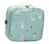 GARVALON Diaper Storage Bag Portable Diaper Organizer Lightweight Reusable Container for Organization Cute Pattern Design for Go Parents