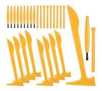 GARVALON Dinosaur Excavation Tool Kit for Boys and Girls with 10 Hammers, 10 Nails, 10 Brushes, Pvc Archaeological Digging Set Educational Science Toy for Boys and Girls