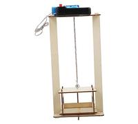 GARVALON DIY Manual Elevator Model for Educational Stem Building Kit Handmade Science Experiment Teaching Tool for Boys and Enhances Thinking and Analytical Skills