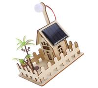 GARVALON DIY Solar Powered Garden Light Science Experiment Kit for - Educational Solar Lamp Assembly for Physics Learning and Outdoor Pathway Decoration