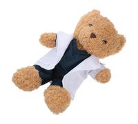 GARVALON Doctor Bear Plush Soft Giant Stuffed Animal with Doctor Coat Creative Medical Medical Students