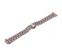GARVALON Durable Stainless Steel Watch Band Strap for Inspire Hr Comfortable Replacement Wrist Watch Accessories for Business Sports and Daily Wear