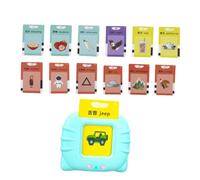 GARVALON Early Education Machine English Word Learning Flash Cards for Preschool Lightweight Educational for Speech Development and Interactive Language Fun