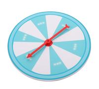 GARVALON Editable Wall-mount Prize Wheel with Dry-erase Surface Reusable Turntable for Parties Fundraisers Classrooms Carnivals and Trade Shows Fun Spinning Wheel Game Prop