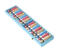GARVALON Educational Abacus for Frame Bead Practical Calculating Tool for Math Learning Safe Material Birthday