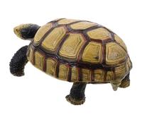 GARVALON Educational Plastic Land Tortoise Model for Realistic Tortoise Figurine Animal Decor Cognitive Play Figure for Learning and Collection