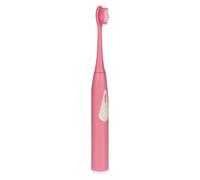GARVALON Electric Cleaning Toothbrush with Sonic High-Frequency, Portable Electric Toothbrush in Pink for Teeth and Deep Cleaning