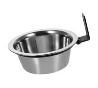 GARVALON Elevated Dog Bowl Wall Mounted Feeding Station Raised Pet Food Water Dish Smooth Surface Easy to Clean Comfortable for Dogs and Cats