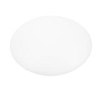 GARVALON Emergency Ceiling Light Cover Shade, Fire-Resistant PC Material, 24.5Cm Diameter, Flush Mount Fixture Replacement for Office and Home Lighting