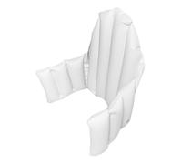 GARVALON Ergonomic Inflatable Dining Cushion Lightweight Portable Support Seat for High Chairs and Sofas Easy Inflate Deflate Travel Booster Seat with PVC Cover for Comfortable Dining