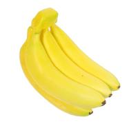 GARVALON Faux Banana Ornament Realistic Banana Model Decorative Prop for Home Shop and Photography Bright Color Design for Events and Displays