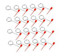 GARVALON Fire Extinguisher Lock Pins with Safety Pull Pins and Seal Tags Fire Equipment Accessories for Secure Use Easy One-hand Removal