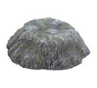 GARVALON Floating Turtle Basking Platform Small Tortoise Resting Dock Reptile Aquarium Floating Rock Shelter with Climbing Ramp for Aquatic Turtles and Amphibians