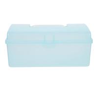 GARVALON Flushable Wipes Dispenser Portable Travel Wipes Case with Handle for Outings and Bathroom Use Color Random