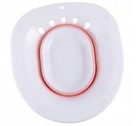 GARVALON Folding Woman Bidet Portable Toilet Basin with Wall Hook and Anti-Overflow Design for Female Intimate Wash and Postpartum Hygiene
