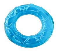 GARVALON Freezable Cooling Dog Chew for Teething Puppies, Water- round Teether for Summer Pet Training and Chewing