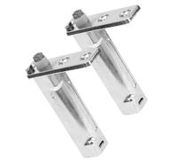 GARVALON Fridge Hinge Accurate Door Placement 2pcs Zinc Alloy Replacement Freezer Door Hinge Versatile Compatibility Refrigerator