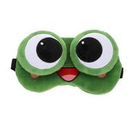 GARVALON Gel Frog Eye Mask Sleeping Mask Shading Blindfold for Stress Relief and Comfortable Sleep Light-Blocking Eye Protective Patch Cute Cartoon Design for Home Travel and Relaxation