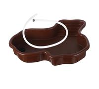 GARVALON Giant Turtle Bathtub Turtle Bath Basin Large Reptile for Aquarium Terrarium