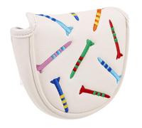 GARVALON Golf Driver Headcover with Embroidered Golf Tee Design Plush Protective Interior Driver and Club Cover for Diverse Equipment Needs