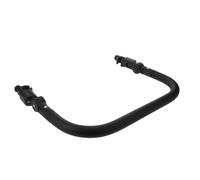 GARVALON Handrail Stroller Bumper Handlebar Adjustable Angle Single-Sided Opening Pram Armrest Crossbar for Toddlers Drop Protection Stroller Armrests