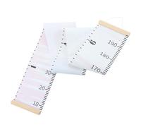 GARVALON Hanging Growth Chart Ruler Wall Height Chart for 20x200cm Wooden Frame Decorative Ruler for Nursery and Bedroom