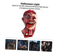 GARVALON Haunted House Fake Head Prop Scary Halloween Decor for Unforgettable Parties Realistic Appearance Lightweight and Reusable for Creating Spooky Atmosphere