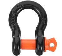 GARVALON Heavy Duty 2.0t Steel Tow Hook U-shackle Universal Car Trailer Towing Ring Front Tow Hook for Caravan and Trailer Use Random Color