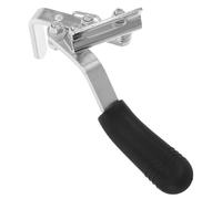 GARVALON Heavy Duty Left Manual Wheelchair Brake Lever Handbrake for Mobility Aid Compact Wheel Lock Replacement with Quick Release for Secure Parking and Safety Control