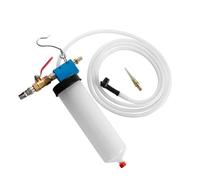 GARVALON Hydraulic Brake Fluid Replacement Tool Pump Oil Bleeder for Car and Motorcycle Pneumatic Brake Bleeder for Clutch and Power Steering Oil Extraction Easy One Person Operation Fluid