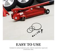 GARVALON Hydraulic Jack Repair Kit Vertical Seal with Pump Core Return Valve Steel Ball Card Practical Repair Tools for Car Jack Maintenance