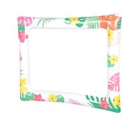GARVALON Inflatable Beach Party Photo Taking Prop Frame Hawaiian Luau Selfie Booth Frame for Summer Party Supplies