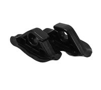 GARVALON Inflatable Boat Paddle Holder Clips 2Pcs Sturdy Plastic Mounts for Kayak and Canoe Paddle Securing in Water Sports