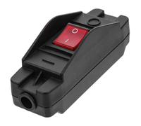 GARVALON Inline Waterproof Rocker Switch 16A 14Awg with Flame-Retardant Ip65 Housing for Lamp Control and Electrical Appliance Power on Off, Inline Cord Lamp Repair Kit for Home and