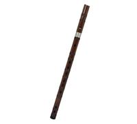 GARVALON Key Chinese Style Bamboo Flute Portable Traditional Musical Instrument for Beginners Sturdy Retro Design Smooth Bright Finish Comfortable to Hold Student Training Performance