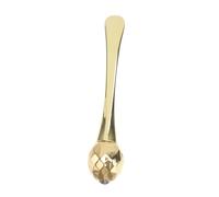 GARVALON Lead-in Eye Massage Rod Cream Dig Spoon Compact Manual Eye Massage Stick for Facial Beauty Care Gold Tone and Anti-aging Skincare