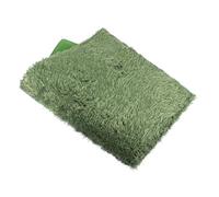GARVALON Lifelike Fake Moss Carpet Reptile Accessory Terrarium Liner Heat Preservation Pet Mat for Reptiles Amphibians Tortoises Easy-cut Artificial Grass for Terrarium Substrate