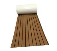 GARVALON Light Brown EVA Yacht Decking Pad Non-slip Flooring Mat Shockproof Soundproof Boat Deck Cushion for Luxury Yachts Rv Outdoor Use