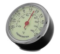 GARVALON Luminous Car Thermometer with Self-adhesive Backing, Exterior Window Temperature Monitor for Vehicle Drivers, Precise Automotive Temperature Display for Indoor and Outdoor Use