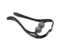 GARVALON Manual Neck Vertebra Massager with Ergonomic Curved Design for Relief Handheld Pulse Neck Massage Tool for Home Office and Travel Use