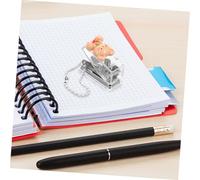 GARVALON Manual Single Hole Puncher for Paper and Cardstock Plastic Metal Construction Precise Lightweight Punching Tool for Office DIY Crafts Loose Leaf Binding Portable Hole Punch