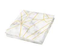 GARVALON Marble Napkins Stylish Guest Hand Towels for Weddings Restaurants and Parties Elegant Table Decoration Premium Marbled Design for Banquets and Guest Rooms