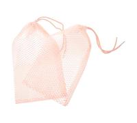 GARVALON Mesh Pointe Shoe Bag 2Pcs Drawstring Organizer for Ballet Dance Accessories, Lightweight Breathable Storage for Travelling Dancers and Rehearsals
