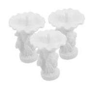 GARVALON Miniature Fountain Model for DIY Sand Table Decor Small Resin Garden Figurine for Outdoor Landscape Accessories for Dollhouse and Micro Landscape Enthusiasts