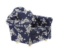 GARVALON Miniature Small Pet Sofa Bed for Hamster Cage Decor Decorative Dollhouse Furniture Prop Soft Sofa Chair for Squirrels Guinea Pigs Hedgehogs and Similar-sized Small Pets